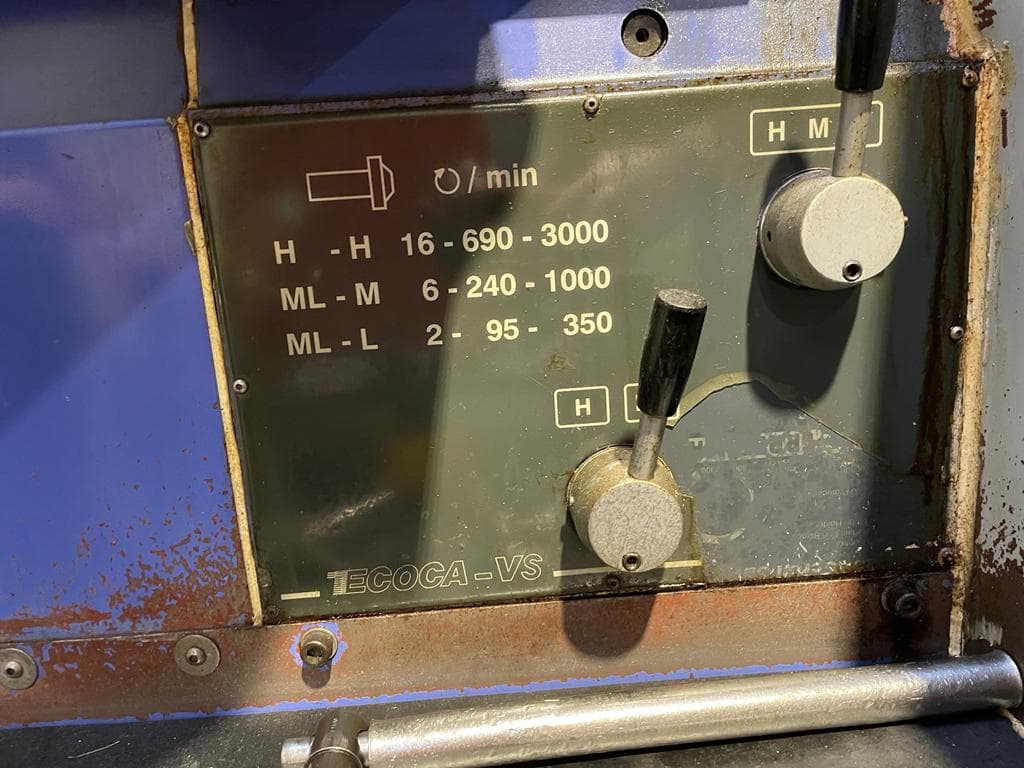 Tornio ad autoapprendimento ECOCA EL-4610 E Cambio gamma