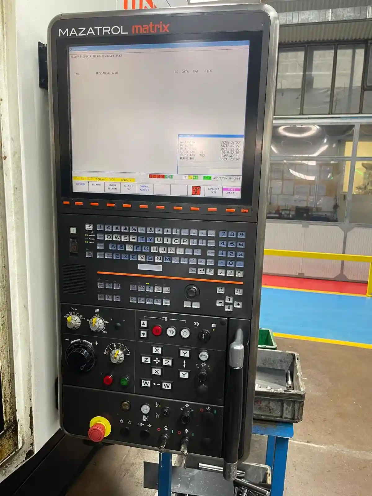 Tornio NC Orizzontale MAZAK HQR 200 MSY CNC Matrix