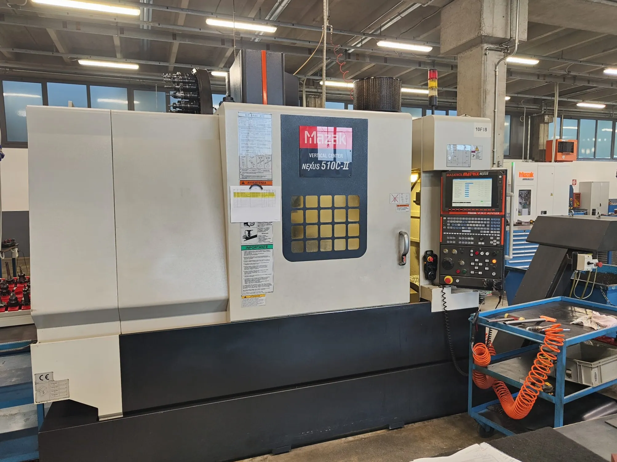 centro di lavoro verticale MAZAK VCN 510C II