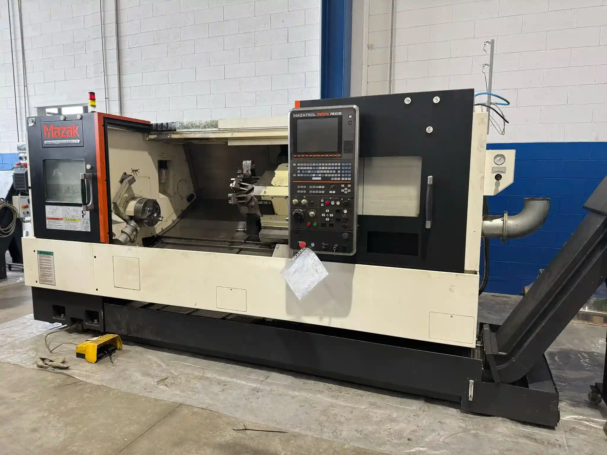 tornio NC orizzontale MAZAK QT Nexus 250 II vista frontale_5_7_11zon