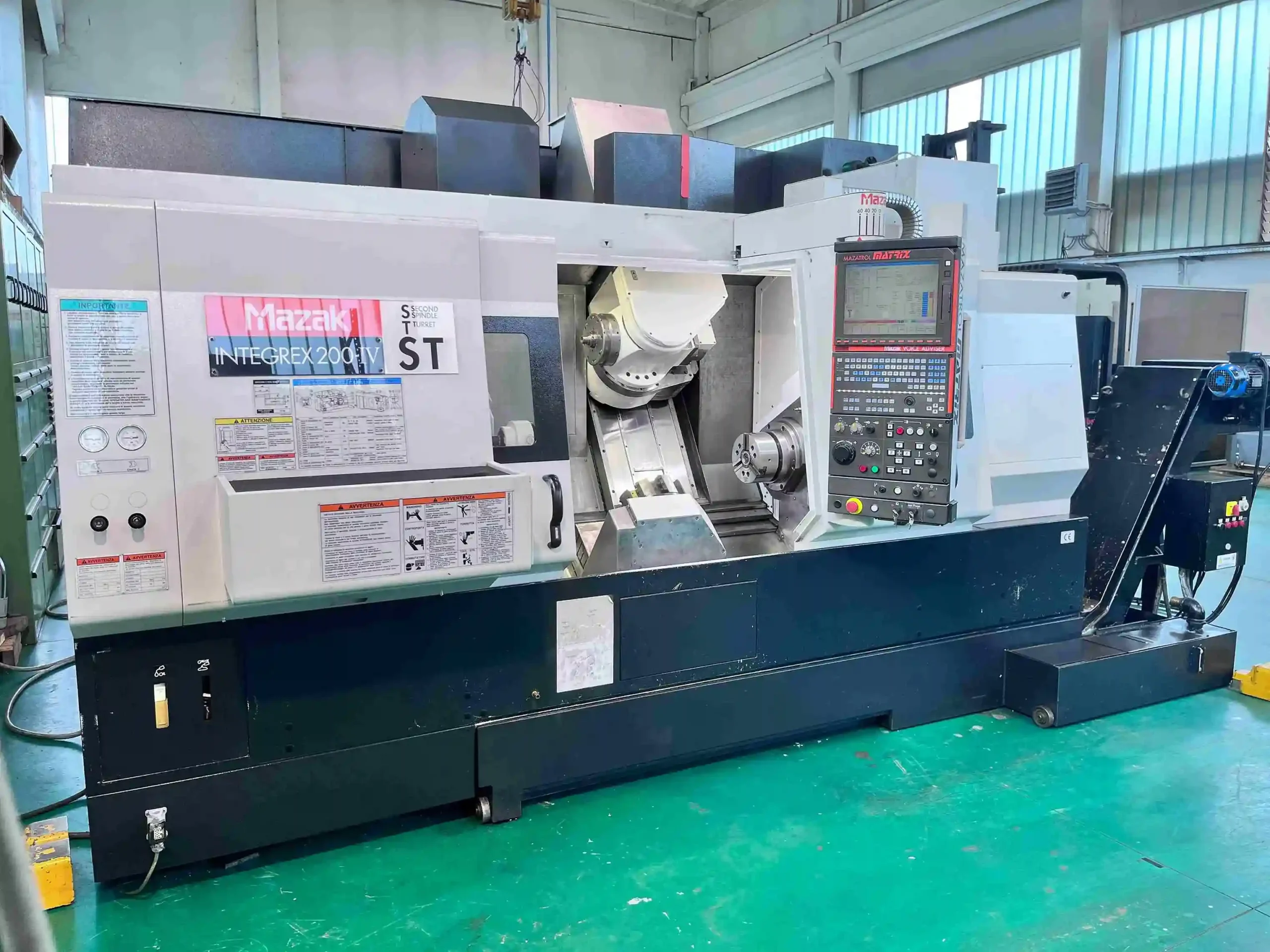 Mazak Integrex 200 IV ST vista frontale 1