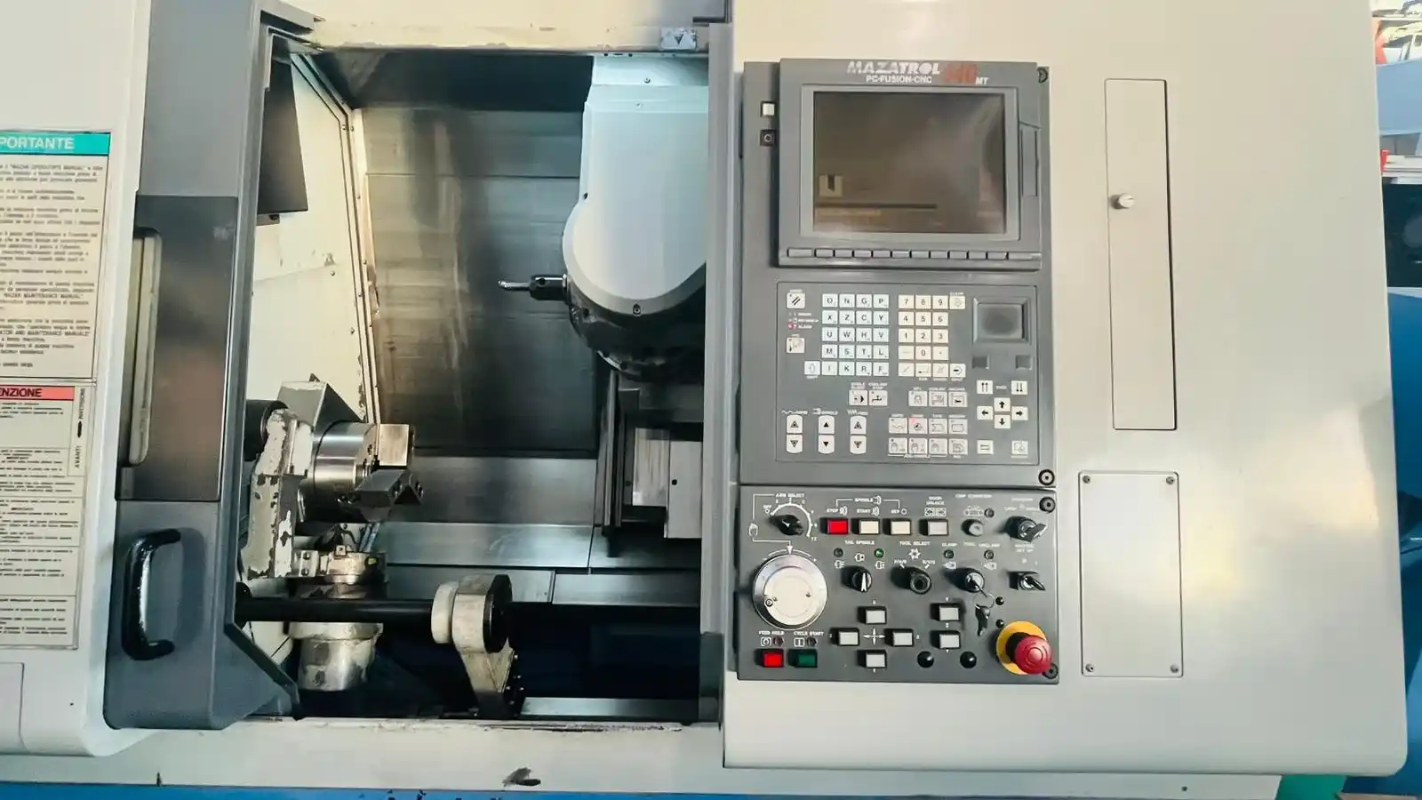 Mazak Integrex II ST frontale aperta